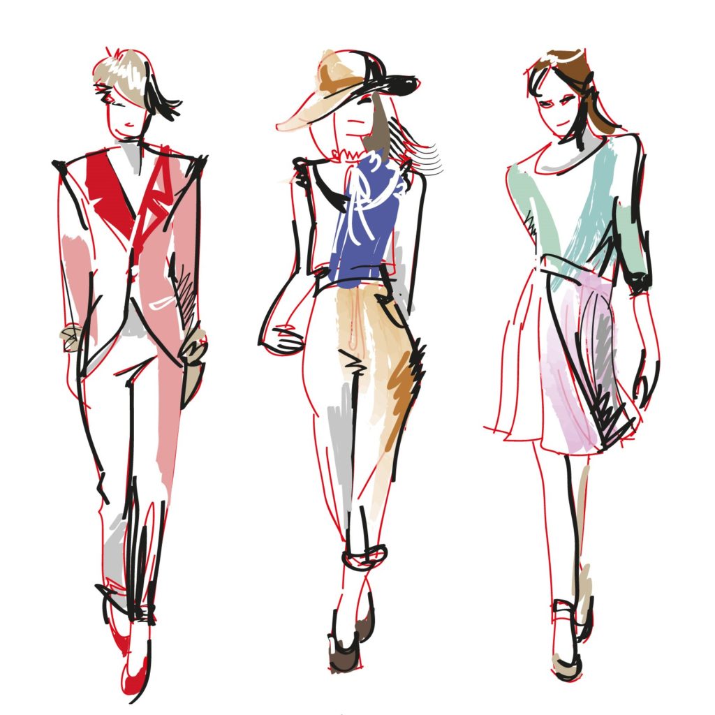 Дизайн модной одежды